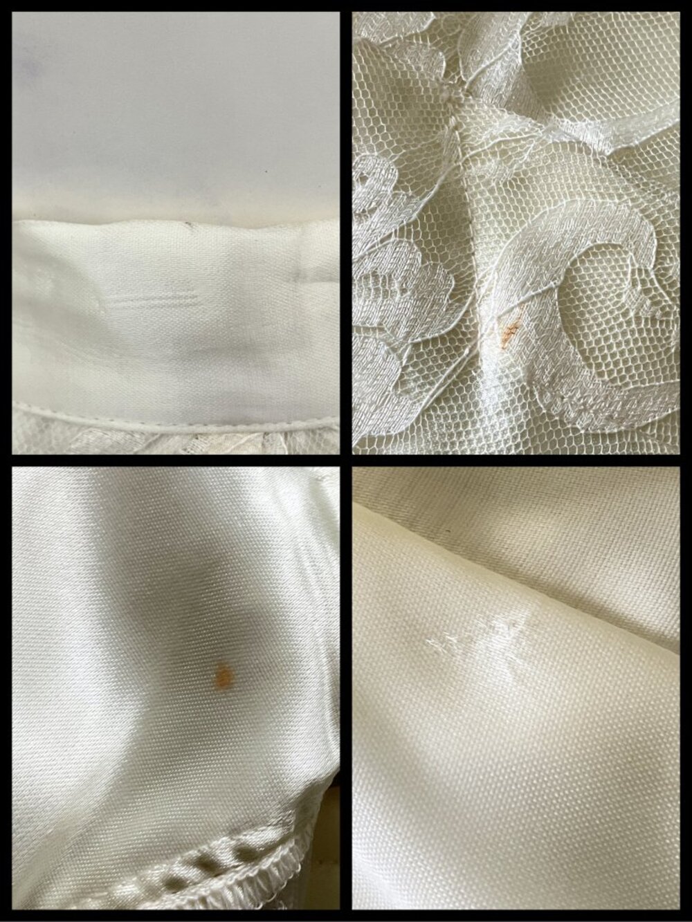 Vintage 80s Scott McClintock Ivory Lace Wedding Skirt Suit Set. XS 4. Bridal - Picture 14 of 14